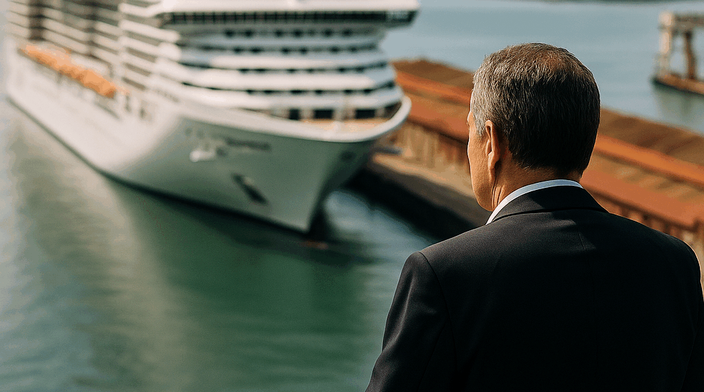 El Presidente de Puertos del Cono Sur asiste al CLIA Brasil 2025 – Dimension Turistica Magazine