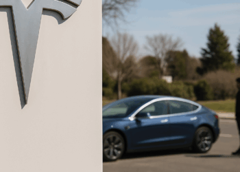 Elon Musk speaks during a town hall in Green Bay, Wisconsin on March 30, 2025.