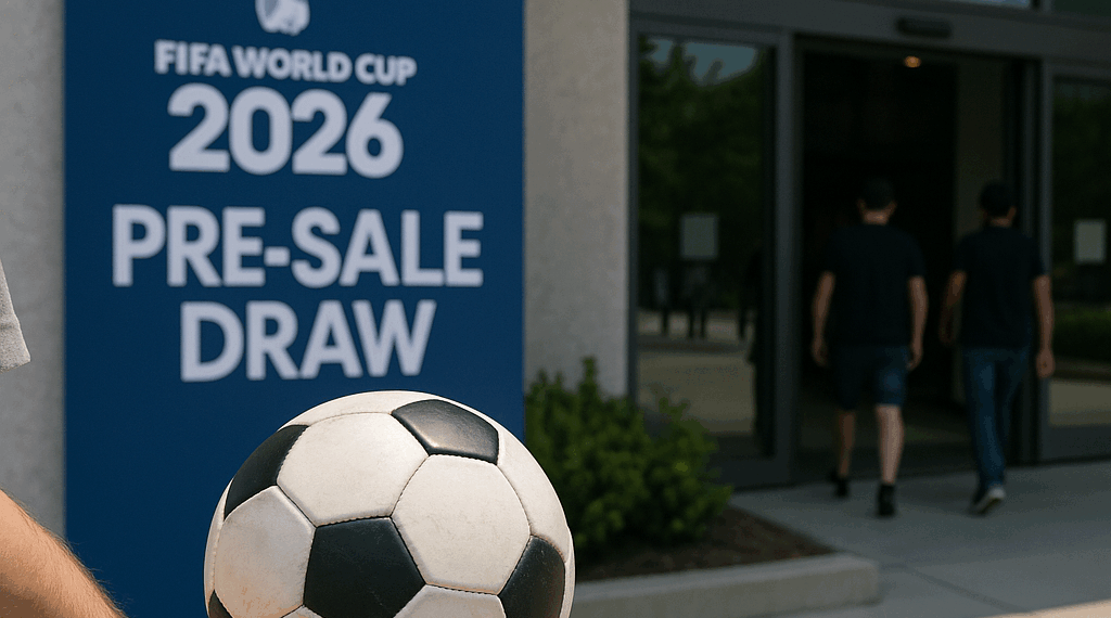 Así va el sorteo de preventa para los partidos del Mundial 2026