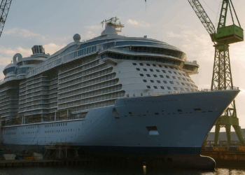 El avance en la construcción de la leyenda de los mares de Royal Caribbean marca un hito importante rumbo al estreno de 2026: lo que debes conocer.