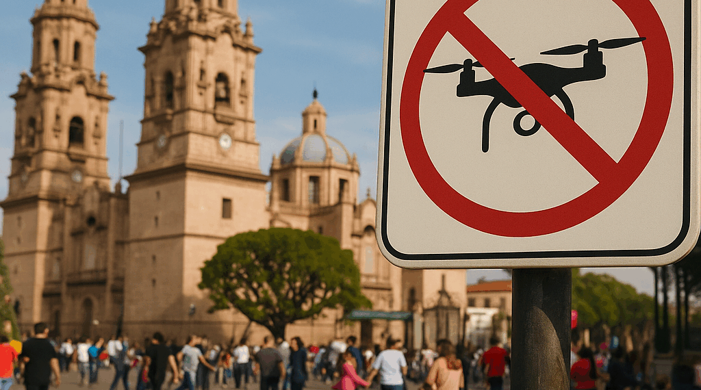 Advierte Policía Morelia: Prohibido Uso De Drones Durante Festejos Patrios - Changoonga.com