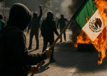 28 de Octubre infiltró protesta de normalistas de Teteles, acusa gobierno estatal