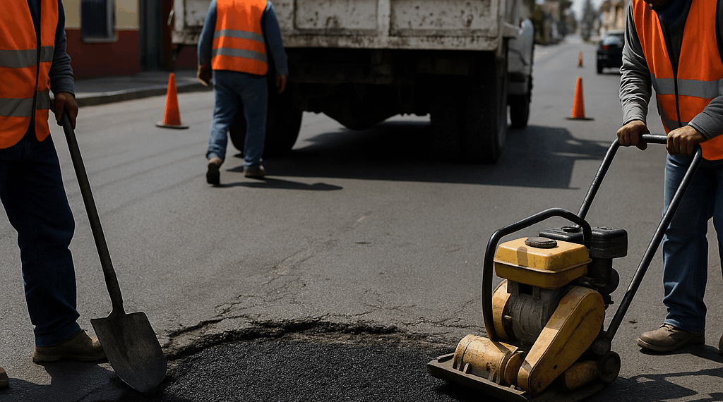 Más de 118 mil baches tapados en Puebla capital, reporta el ayuntamiento