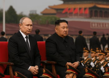 Vídeo. Putin y Kim asisten al gran desfile militar de Xi en Pekín