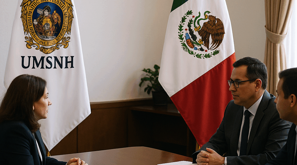 Rectora UMSNH Se Reúne Con Directivos De La Universidad De Zacatecas Para Generar Alianzas