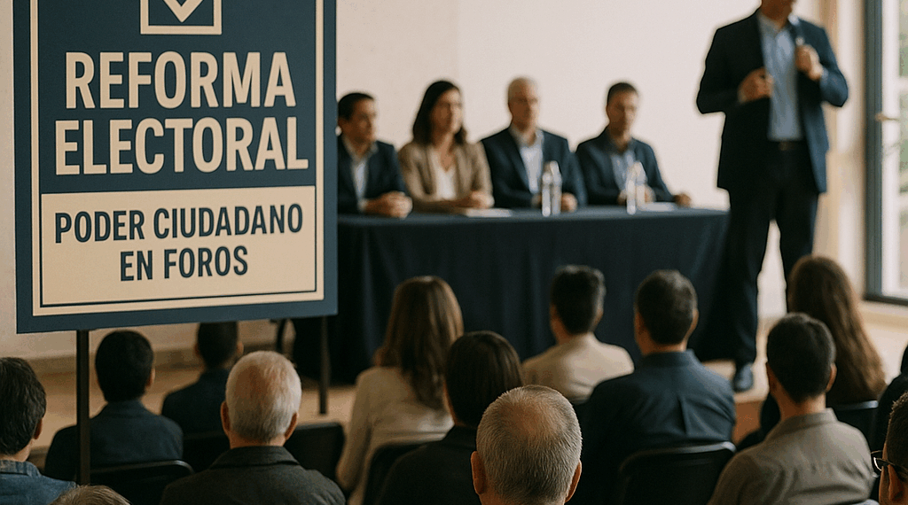 El gobierno abre los foros para la reforma electoral: "Ya no son las cúpulas partidarias quienes deciden"