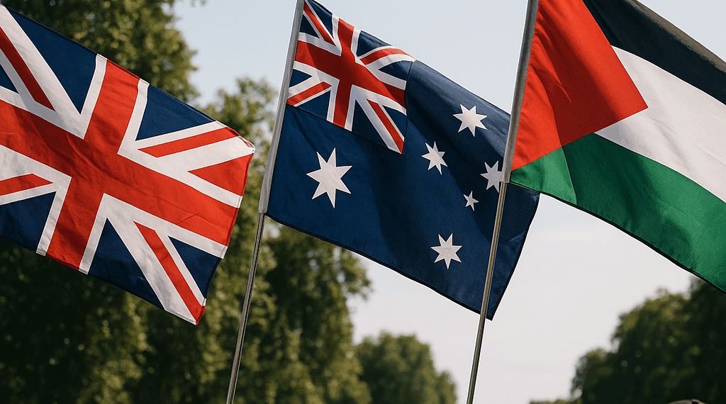 Reino Unido, Canadá y Australia reconocen el Estado palestino