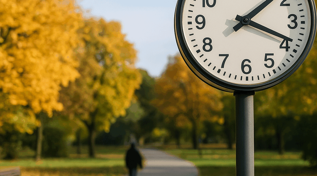 Los relojes se atrasan una hora el 26 de octubre