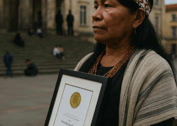 Descubre a la destacada líder indígena colombiana Fany Kuiru Castro, galardonada por su compromiso en los DVF Awards 2025.