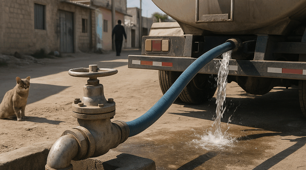 HUACHICOLEO DE AGUA: LA REALIDAD ALCANZÓ A PUEBLA