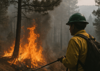 Crónica| Rubén González, Un Bombero Forestal Michoacano Caído En Cumplimiento De Su Deber En Montana, EU - Changoonga.com