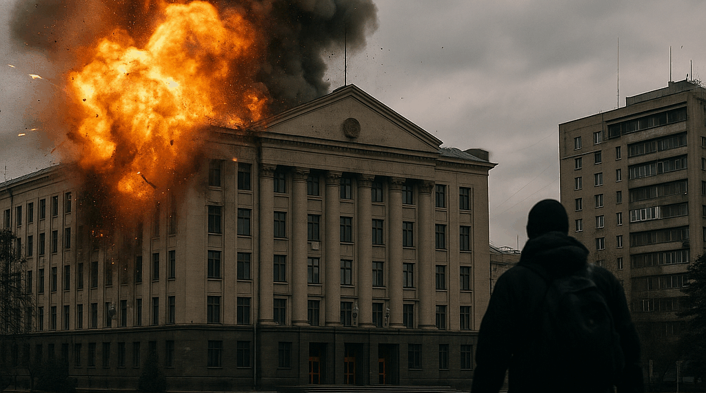 Rusia golpea la sede del gobierno de Ucrania en el mayor bombardeo de la guerra