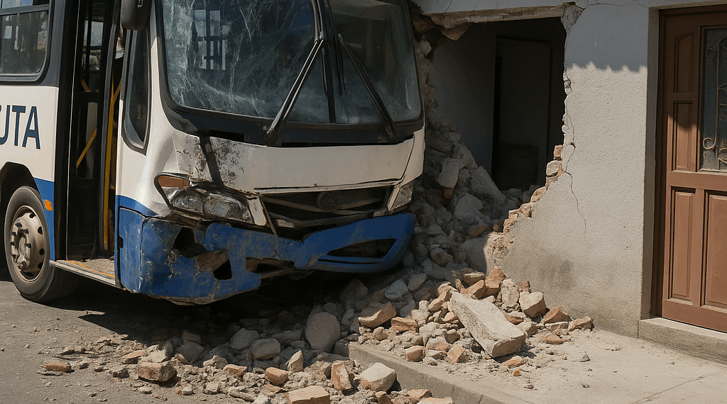 Ruta Angelópolis chocó contra una vivienda y mató a un hombre