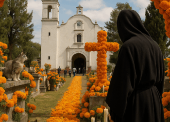 San Francisco Atexcatzinco, un lugar místico entre campos de cempasúchil y leyendas en Tlaxcala para Día de Muertos