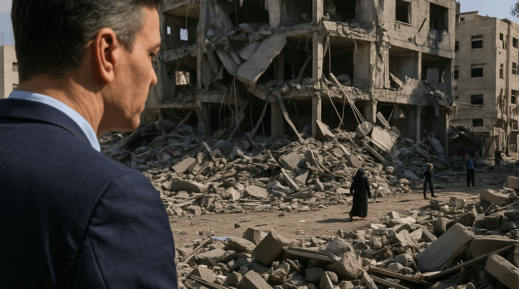 Sánchez critica a Israel: "Somos testigos de uno de los eventos más terribles y oscuros del siglo"