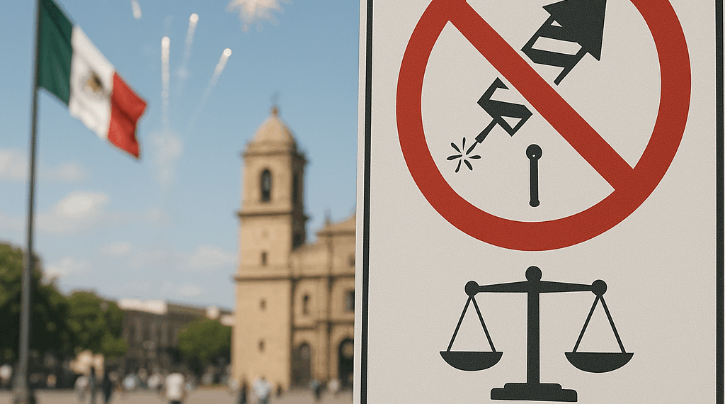 Multas por vender, comprar y tronar cohetes en fiestas patrias 2025
