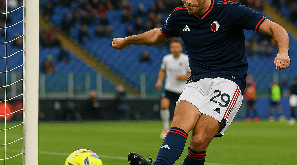 Santiago Giménez rompió la malaria y marcó en la Coppa de Italia