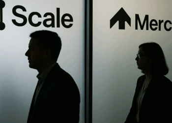 Concept illustration depicting messy litigation with an illustrated gavel on a multicolored background