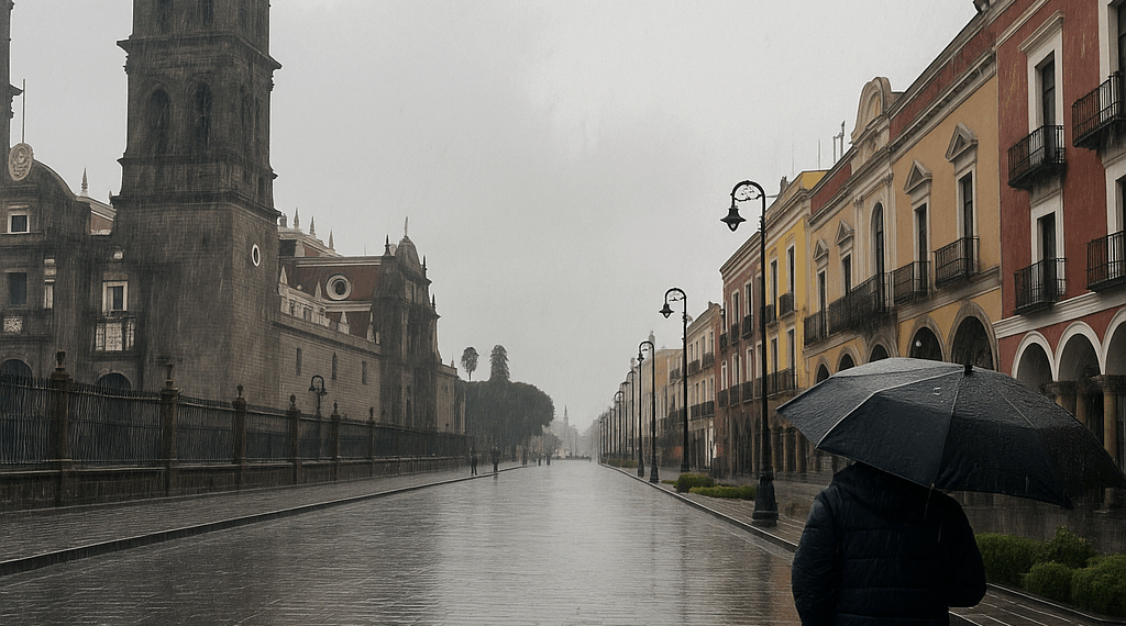 Pronostican para Puebla lluvias y bajas temperaturas