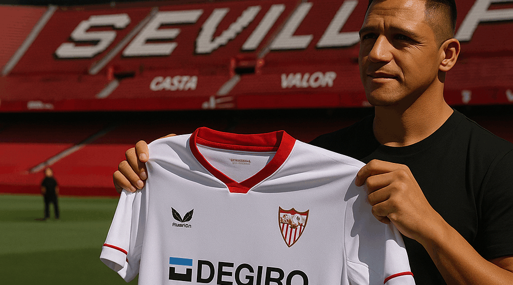 Ya es oficial: Sevilla presentó a Alexis Sánchez como nuevo refuerzo