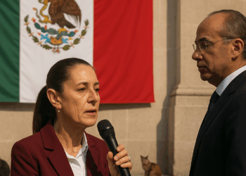 Sheinbaum llamó "entreguista" y "vendepatrias" a Calderón por pedir la intervención de EU