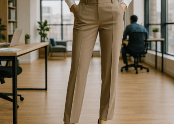 7 pantalones fluidos elegantes para llevar a la oficina de moda en septiembre 2025