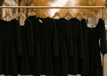 7 vestidos negros elegantes para lucir en otoño 2025, según pasarelas