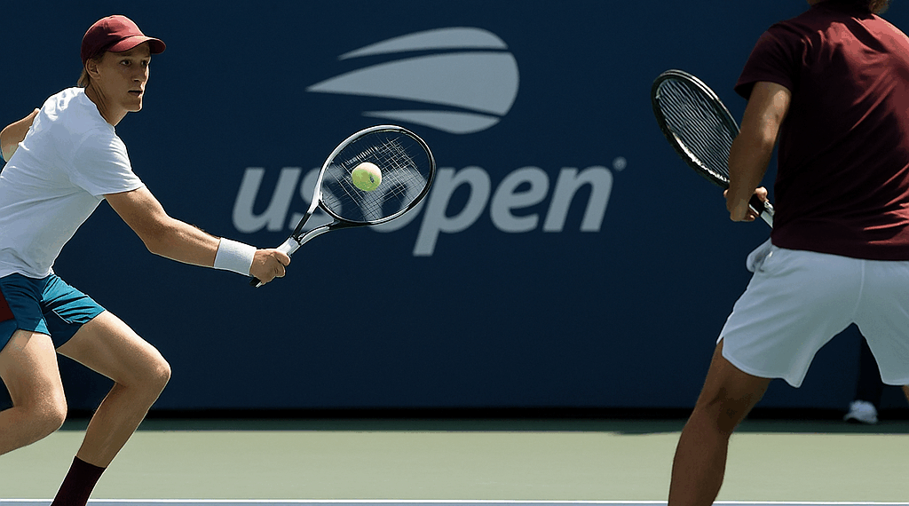 El impacto de Jannik Sinner ante Lorenzo Musetti, en la noche del estadio Arthur Ashe