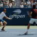 El impacto de Jannik Sinner ante Lorenzo Musetti, en la noche del estadio Arthur Ashe