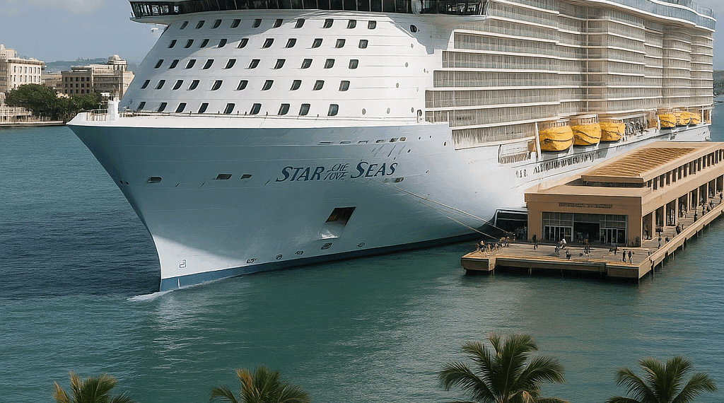 El crucero Star of the Seas llega por primera vez a San Juan – Dimension Turistica Magazine