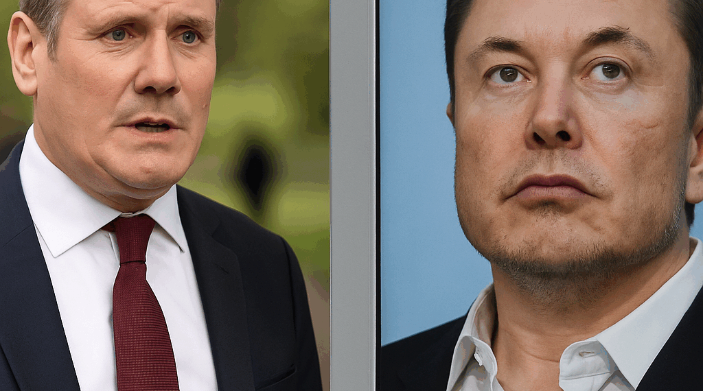 Starmer critica a Elon Musk por sus "peligrosos" comentarios en la protesta antimigratoria de Londres