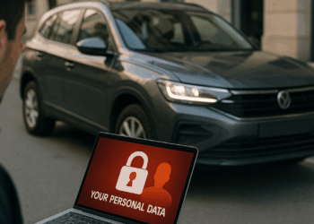 Chrysler, Dodge, Jeep, and Ram signage at a dealership in Richmond, California, US, on Monday, March 3, 2025.