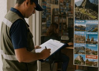 Inspección de agencias turísticas en el casco antiguo de Arequipa – Dimension Turistica Magazine