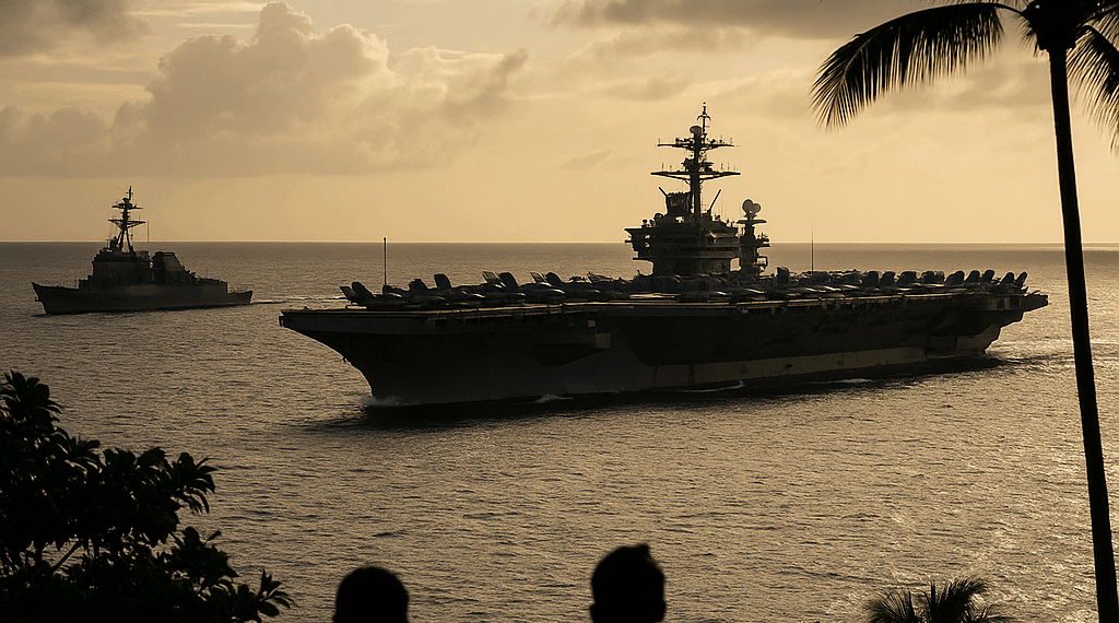 Presencia militar de EU en mar Caribe es un "factor de tensión