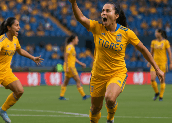 Tigres Femenil golea 4-0 a Rayadas y se apodera del liderato