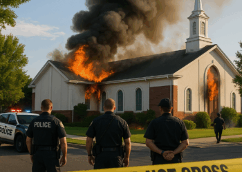 Un muerto y varios heridos por tiroteo e incendio en iglesia mormona en EU