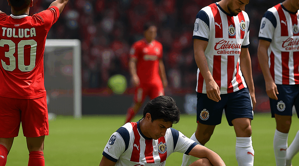 Toluca derrota a las Chivas y les da un golpe de realidad