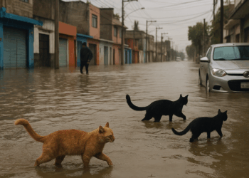 Tormentas en Nezahualcóyotl dejan inundadas colonias y calles completas