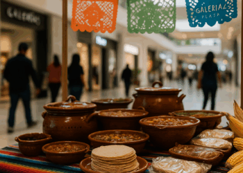 artesanías y gastronomía en Galerías Plaza las Estrellas