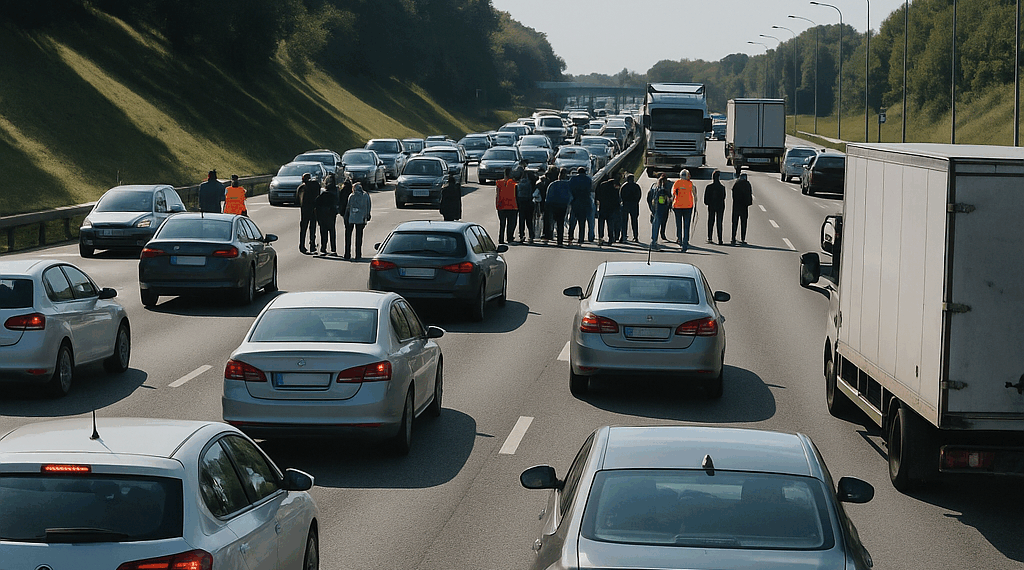 Bloqueo en la Autopista del Sol hoy 16 de septiembre; zonas afectadas y alternativas