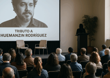 Dedican homenaje al periodista cultural Huemanzin Rodríguez en la Filah