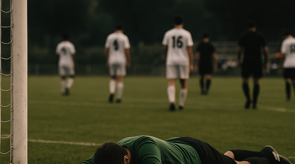Luto en el futbol; falleció un portero tras atajar penal