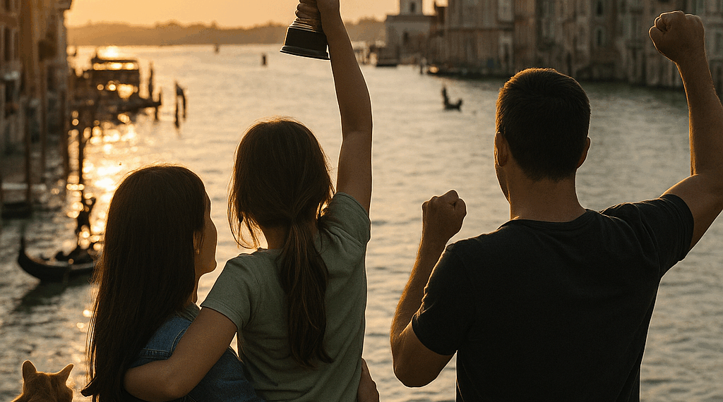 La familia triunfa y se lleva el León de Oro en el Festival de Cine de Venecia 2025. – Dimension Turistica Magazine