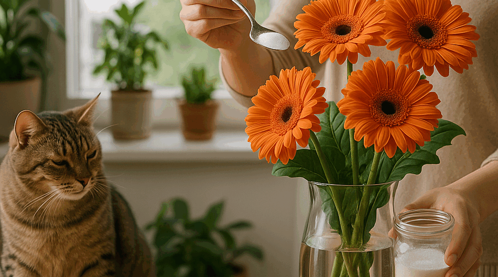El secreto para que las gerberas no se marchiten en jarrón y duren más de una semana