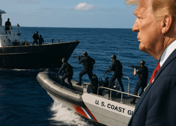 EU ataca en aguas internacionales una supuesta embarcación de narcotráfico, afirma Trump