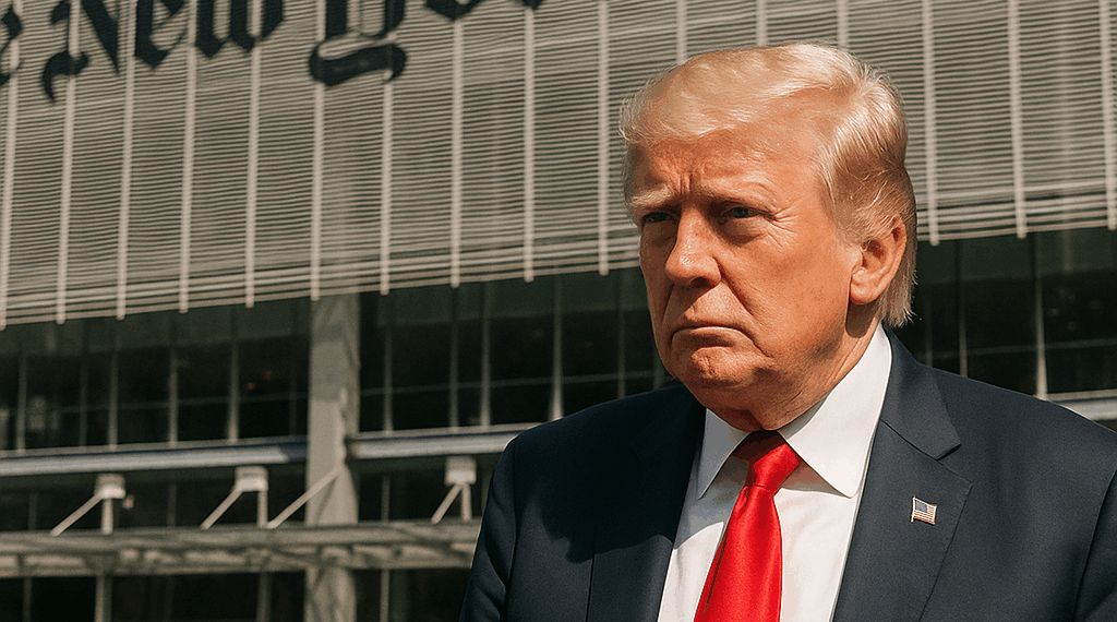 Trump presenta una querella por difamación contra el 'New York Times'