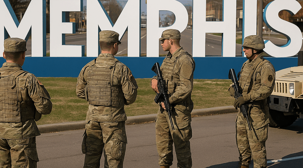 Trump anuncia que desplegará la Guardia Nacional en Memphis para luchar contra la criminalidad