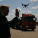 Trump busca frenar importación de drones y camiones chinos por seguridad nacional