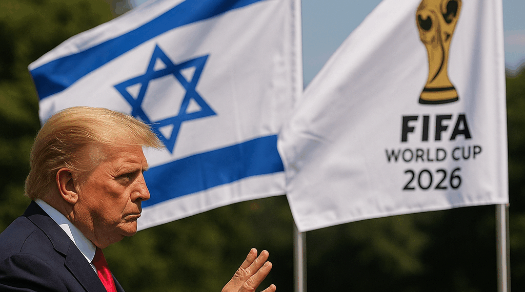 Donald Trump busca frenar el veto a Israel para el Mundial 2026