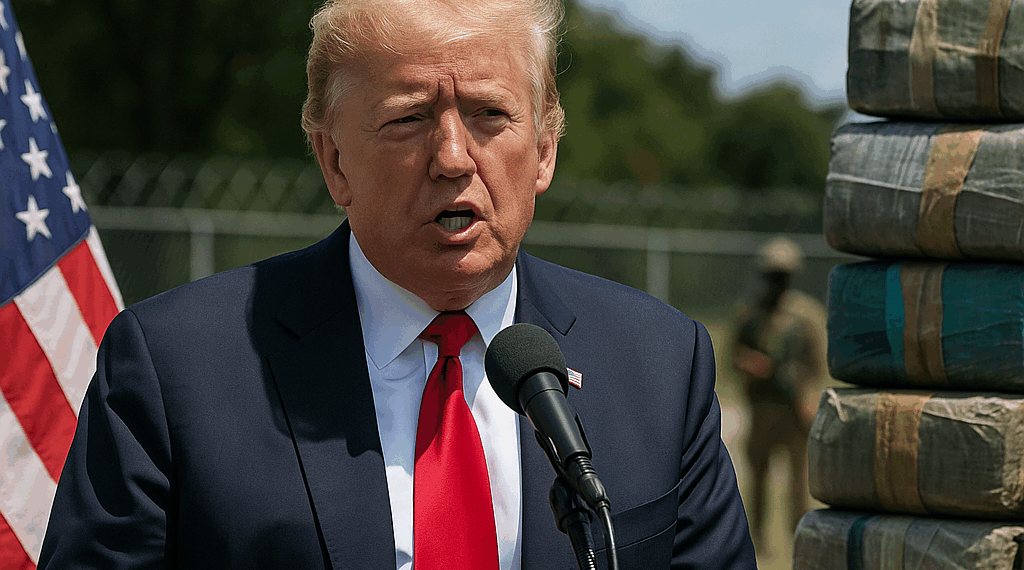 Trump se compromete a luchar contra los "narcoterroristas" latinoamericanos por tierra, mar y aire